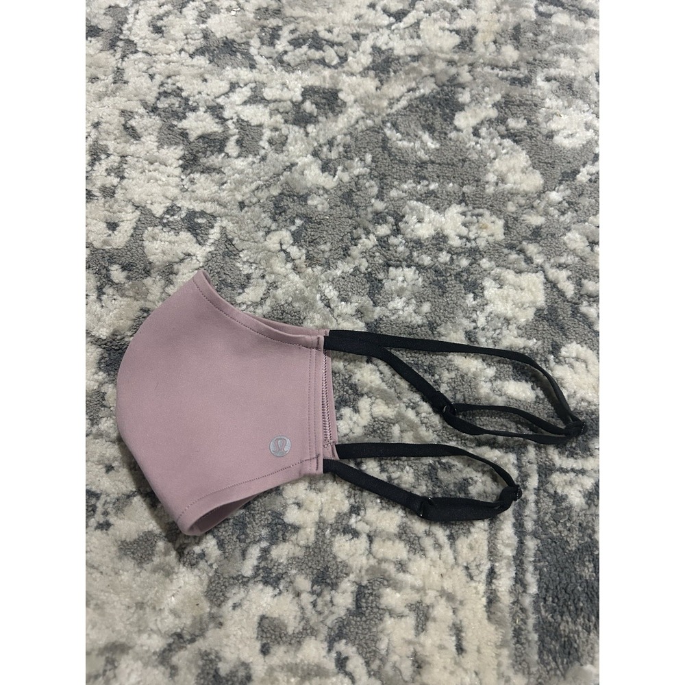 Lululemon Double Strap Adjustable‎ Face Mask Purple